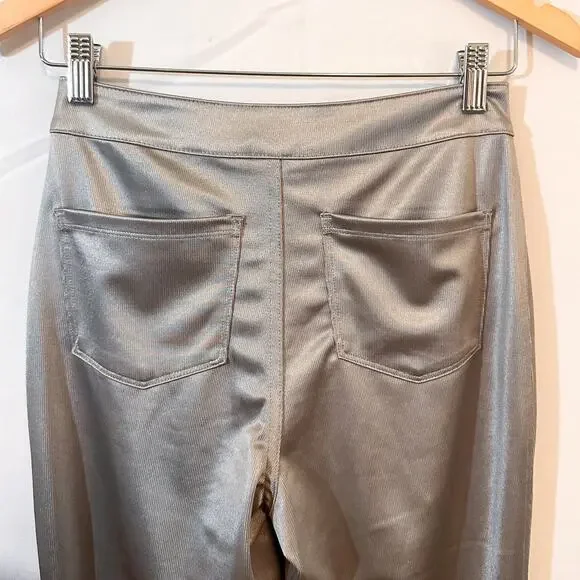 NWT SKIMS Silver Disco Pant Sz. S - Picture 7 of 7
